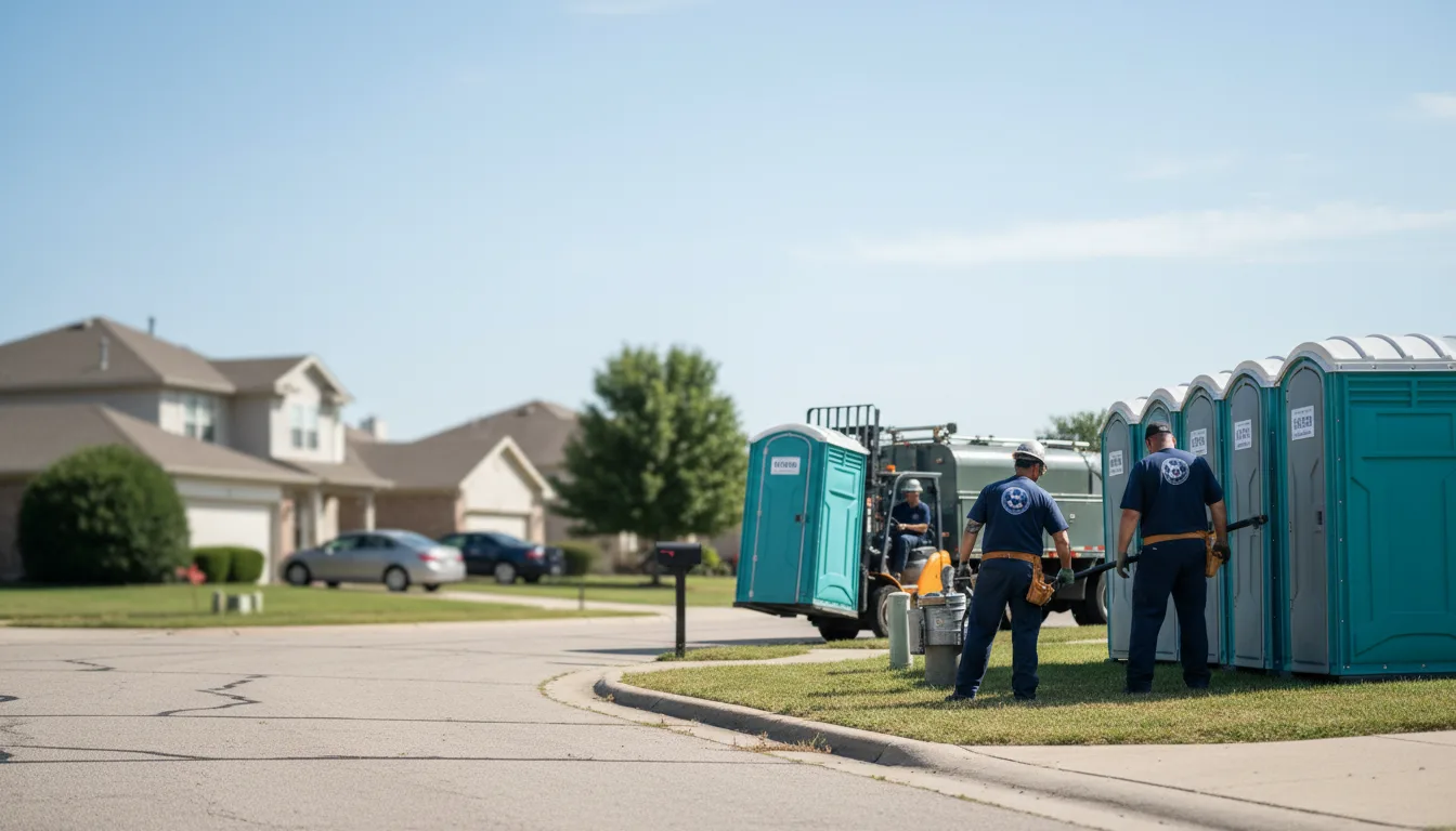 Porta Potty Rental in Fargo, OK near me